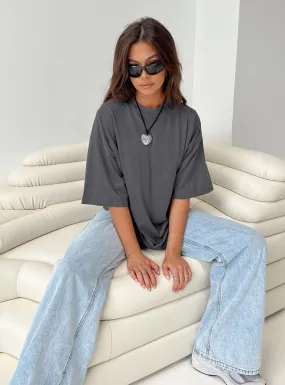 Vedo Oversized Tee Grey