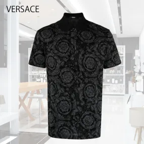 VERSACE  |Cotton Luxury Polos