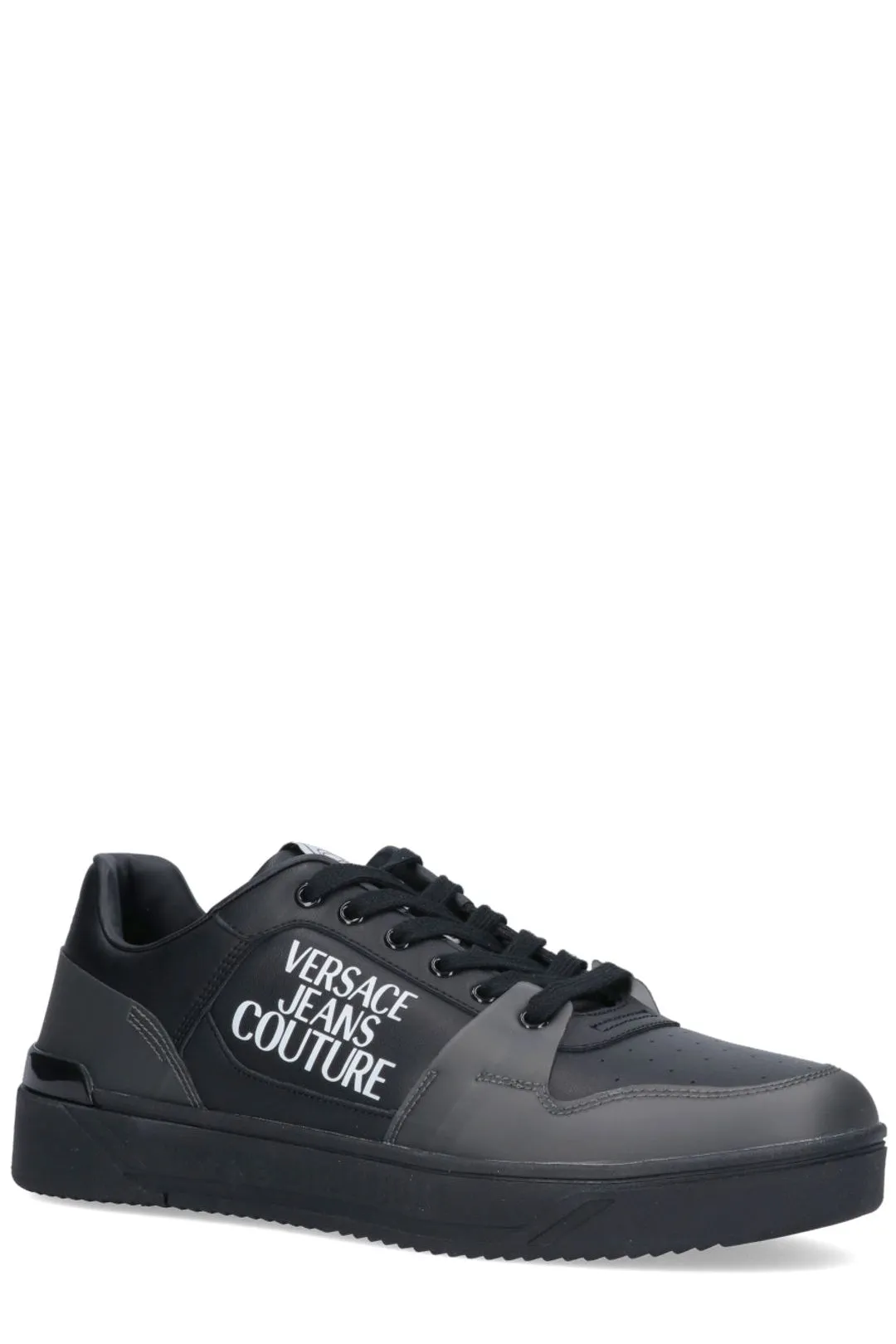 Versace Jeans Logo Printed Lace-Up Sneakers