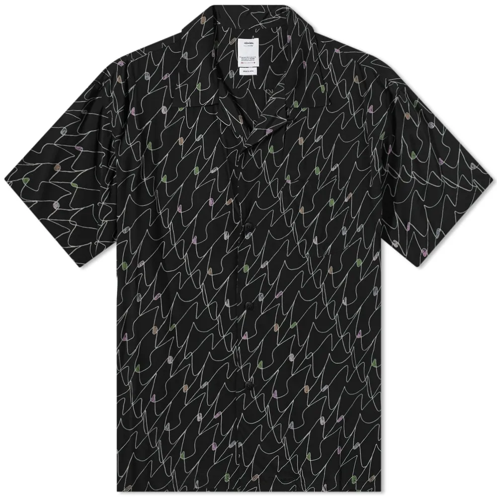 Visvim Wallis Print Vacation ShirtBlack