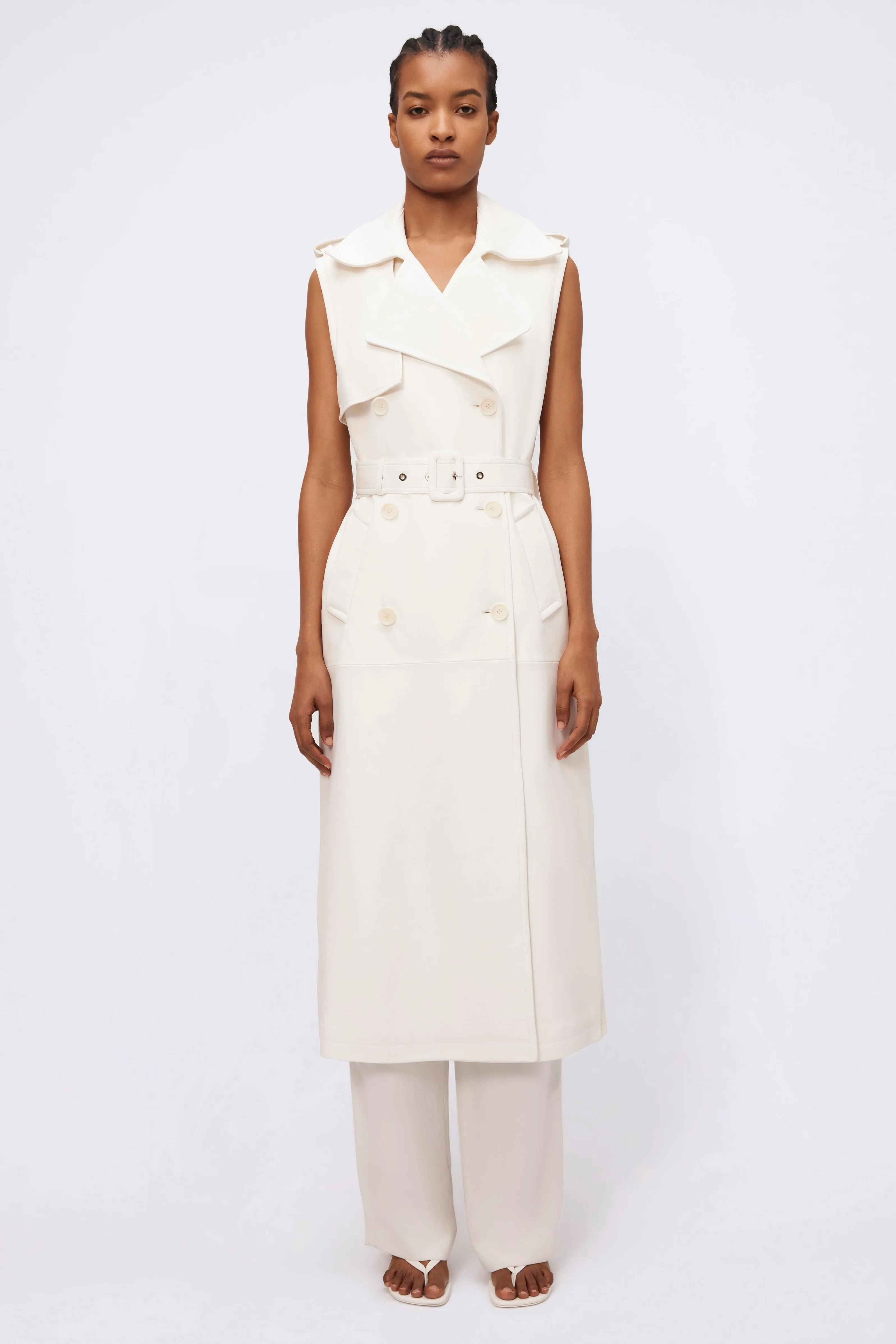 Vondi Leather Coat