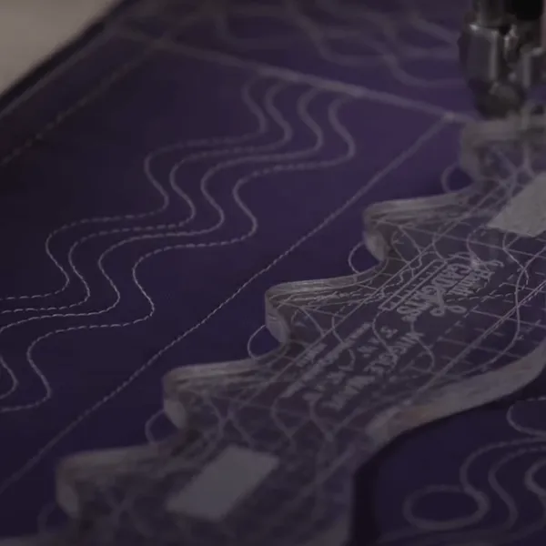 Wavey Quilting Ruler