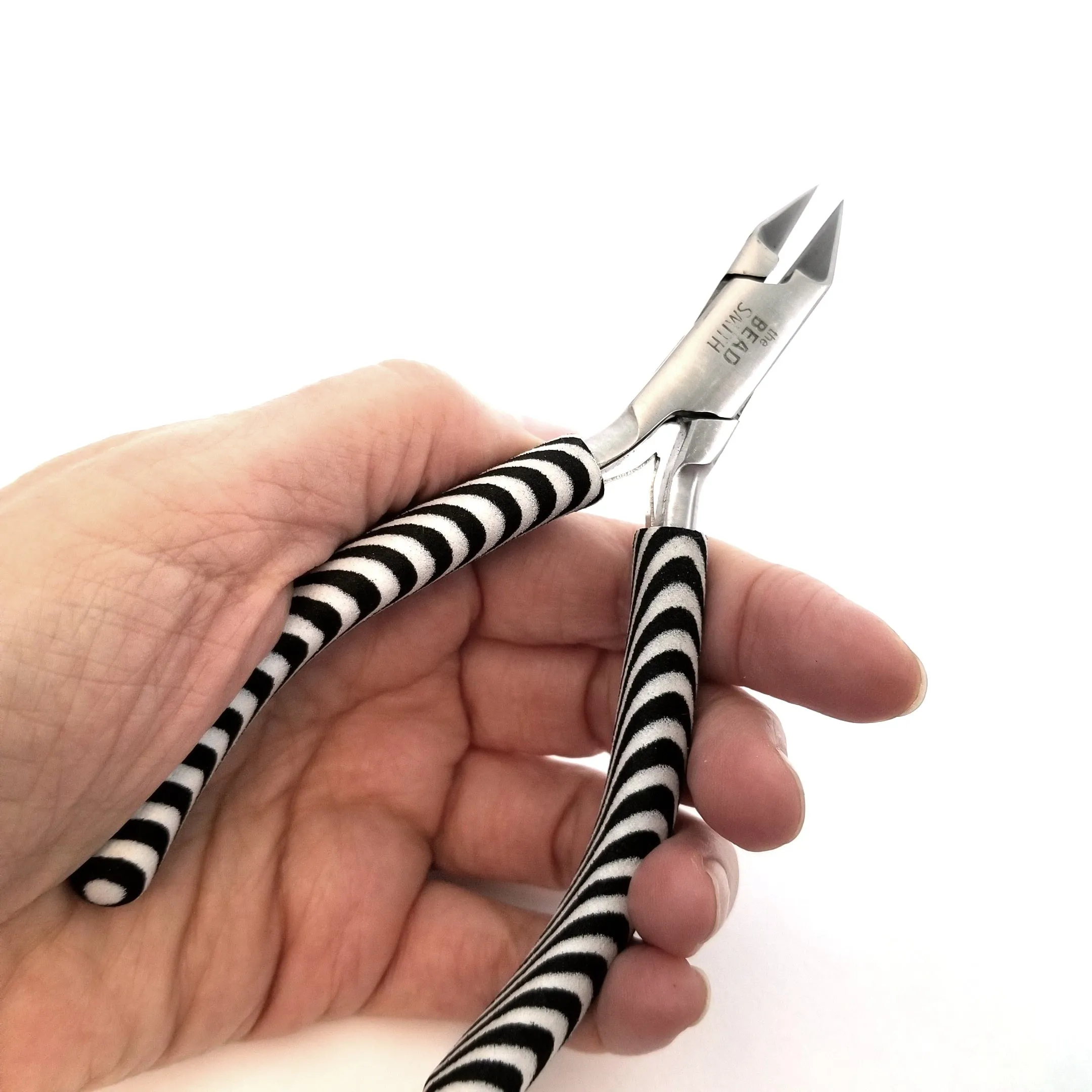 Wire Cutter, Zebra Tools, Black and White, PLZ41 13